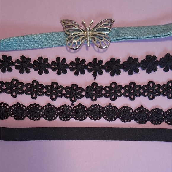 Set Of 5 Chokers - Picture 1 of 5